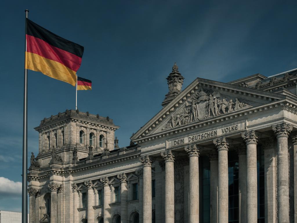 Reichstagsgebäude als Symbol der gesetzlichen Rente
